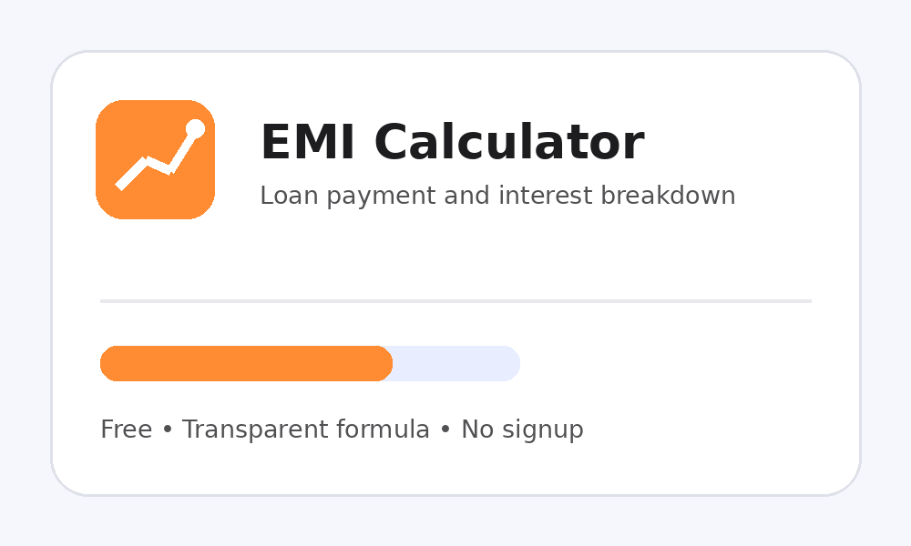 EMI Calculator